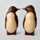 Penguin cake topper,  wedding cake,  anniversary, engagement,  free shipping