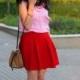 red pink fashion blog - Global Streetsnap