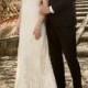 sweetheart neck fit to flare mermaid lace wedding dress