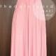 MAXI Blush Bridesmaid Dress Convertible Dress Infinity Dress Multiway Dress Wrap Dress Full Length Floor Length Dress Maid of Honor Dress