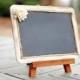White Distressed Framed Shabby Chic Rustic Chalkboard - 7x10 Chalkboard - Chalkboard Photo Prop - Rustic Wedding