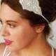 Weddings, Art deco headpiece, Rhinestone headband, Bridal hair accessory, Bridal headband, 1920s headband, Wedding headband, Gatsby, MARLENA