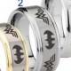 SALE Tungsten Wonder Woman Batman 8MM Gold IP Silver Dome Step Edge Wedding Ring Full Half Size 7 to 14