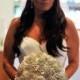 Ready to Ship Crystal Brooch Bouquet Similar to Snooki Nicole LaValle's