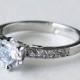 cz ring, cz wedding ring, cz engagement ring, cubic zirconia engagement ring, solitaire engagement ring, size 5 6 7 8 9 10 - MC1074921AZ