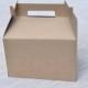 10 Large 9x6x6 Kraft Gable Boxes Brown Natural Craft Favor Box