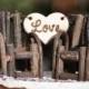 Personalized Rustic Cake Toppers~ Grapevine Twig Chairs~Vineyard~Woodland~Rustic~Cottage Wedding~ Rustic Chic~ Burned/Engraved.