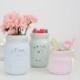 Cute DIY Pastel Mason Jars For Your Wedding Decor 
