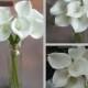 Real Touch White Calla Lily Stem for Silk Wedding Bridal Bouquets Bridesmaids Bouquets, Table Centerpieces, Decorations,