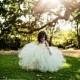 Ivory Flower Girl Dress Tulle Dress Wedding Dress Birthday Dress Toddler Tutu Dress 1t 2t 3t 4t 5t Morden Wedding