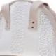 Non leather shoulder bag / vegan shoulder purse / branded white vinyl / easy to clean / durable and sustainable / can only be MeDusa