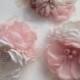 Pin Corsage - Blush and Pale Dusty Pink Pin Corsage - Soft Pink, Pale Pink, Blush Pink, Baby Pink, Mother's Corsage, Mother of the Bride