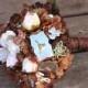 Country Western Brooch Bouquet cowboy etsy wedding with FREE toss / bridesmaid bouquet