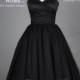 Simple Black Sweetheart Neckline Ball Gown Short Homecoming Dress/Little Black Dress/Sexy Wedding Party Dress/Bridesmaid Dress DH285