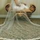 Bridal Veil Cathedral Length With Sequin Lace ....