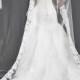 Beautiful high quality bridal veil. Cathedral lenght lace veil around edge