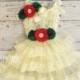 Christmas Dress,  baby/Toddler Girls Dress, Ivory Flower Girl Dress, Christmas Dress, Christmas Outfit , Holiday lace dress