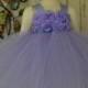 Lavender/Lilac Flower Girl Dress, Girls Lavender Dress, Toddler Purple Lavender Dress, Infant Lavender Dress, Purple toddler Dress