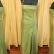 Vintage Green Flower Vine Prom Dress Fig Design Sydney