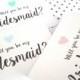 Will you be my Bridesmaid Card/ Will you be my Maid of Honour Card - C19