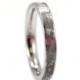 Womens Engagement Ring, Meteorite Ring, Thin Titanium Ring, Wedding Band, Meteorite Wedding Band, Womens Meteorite Wedding Band