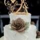 Custom Personalized Wedding Cake Topper, Wedding Cake Topper, God Gave Me You CakeTopper, Wedding Decoration, Cake Decor, Rustic Cake Topper