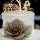 Wedding Cake topper, Custom Cake Topper, Monogram cake topper, Personalized cake topper, Mr and Mrs cake topper, wedding cake topper rustic