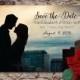 Sweet & Romantic Save the Date Photo Card with Printed Envelopes