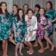 Set of 7 Bridesmaid Satin Robes, Kimono Robe, Fast Shipping from New York, Regular and Plus Size Robe