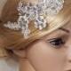 40% SALE Bridal Head piece, Bridal Hair Comb, Wedding Hair Comb, bridal Fascinator, Bridal Hair Clip, Wedding Fascinator, Ivory lace flower