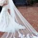 Gorgeous Lace Cathedral Veil Ivory or White