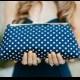 Navy Bridesmaids Gift Wedding Party Gift Clutch Handbag - Design your Own clutch or set of clutches