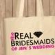 Bachelorette tote, Wedding Welcome Tote Bag, Bridesmaid Tote, Bachelorette party