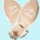 Wedding Shoe Decal - Bridal Shoe Sticker - Custom Shoe Decals for Wedding - Wedding Shoe Sticker - Shoe Sole Decal