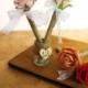 Rustic Rose Guest Book Pen and Personalized Pen holder Rustic Cottage Chic Wedding Eco Friendly Pen