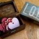 Small Love Vintage Wooden Jewelry Gift Box Birthday Anniversary Best Friend Wedding Gift