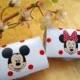 Personalized Minnie Mickey Mouse Flower Girl Gift Box Cartoon Character Ring Bearer Jewelry Small Wooden Gift Box