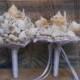2 Piece Package, Made to Order, Seashell Wedding Bouquet /  Beach Bouquet