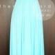 MAXI Sky Blue Bridesmaid Dress Convertible Dress Infinity Dress Multiway Dress Wrap Dress Prom Dress Maid of Honor Dress Cocktail Dress