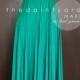 MAXI Teal Green  Bridesmaid Dress Convertible Dress Infinity Dress Multiway Dress Wrap Dress Green Full Length Dress Maid of Honor Dress