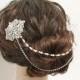 Bridal Hair Chain wedding hair comb bridal hair comb wedding headpiece bridal hair accessory wedding jewelry bridal hair piece wedding comb