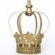 Gold Crown Centerpiece, Gold Crown, Large wedding cake topper