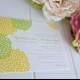 Dahlia Printable Wedding Invitation - JPress Designs - letterpress wedding, floral, custom, modern, simple, classic, organic, flower