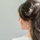 Bridal Hair Pin, Bridal Hairpin, Bridal Halo, Bridal Hairpiece, Bridal Hairpins