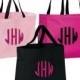 8 Bridesmaid Tote Bags. 8 Embroidered Tote Bags. 8 Wedding Totes. 8 Monogrammed Tote Bags. 8 Bridesmaid Bags. Eight Monogrammed Totes. B0750