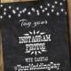 Printable Rustic Chalkboard Hashtag sign, Instagram Wedding sign.Wedding Hashtag sign, Rustic Wedding sign, Social Media Wedding sign