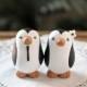 Penguin Wedding Cake Topper - Small