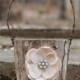 Rustic Flower Girl Basket Bark Vintage Inspired
