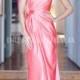 Buy Australia Coral Sweetheart Neckline Elastic Satin Floor Length Bridesmaid Dresses by kenneth winston 5048 at AU$133.52 - Dress4Australia.com.au