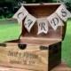 Wedding Card Box - Rustic Wooden Card Box - Rustic Wedding Card Box - Rustic Weddings - Advice Box - Wishing Well - Card Box - Wedding Gift